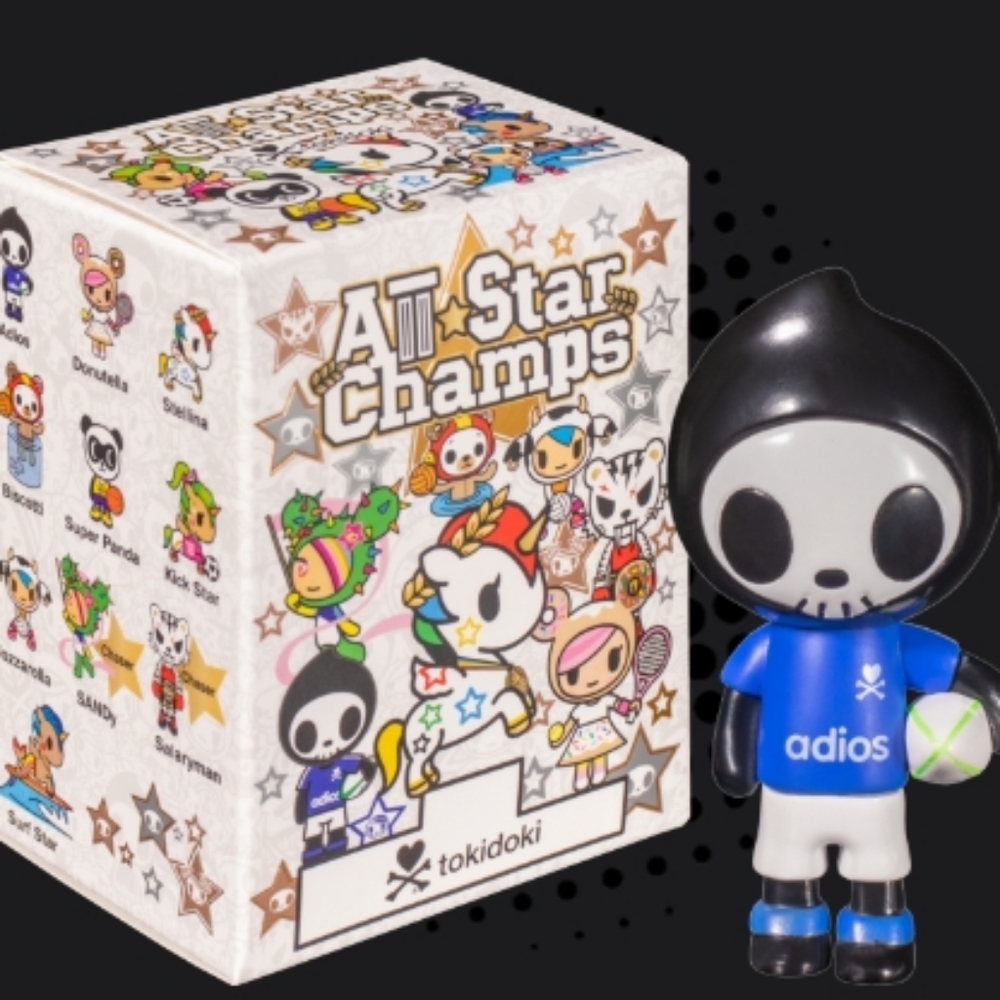 TOKIDOKI - ADIOS! From All-Star Champs Series 1 - 2.75" Vinyl Blind Box Figure